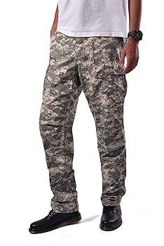 Amazon.com: BACKBONE Mens Fashion Bright Camouflage Cargo